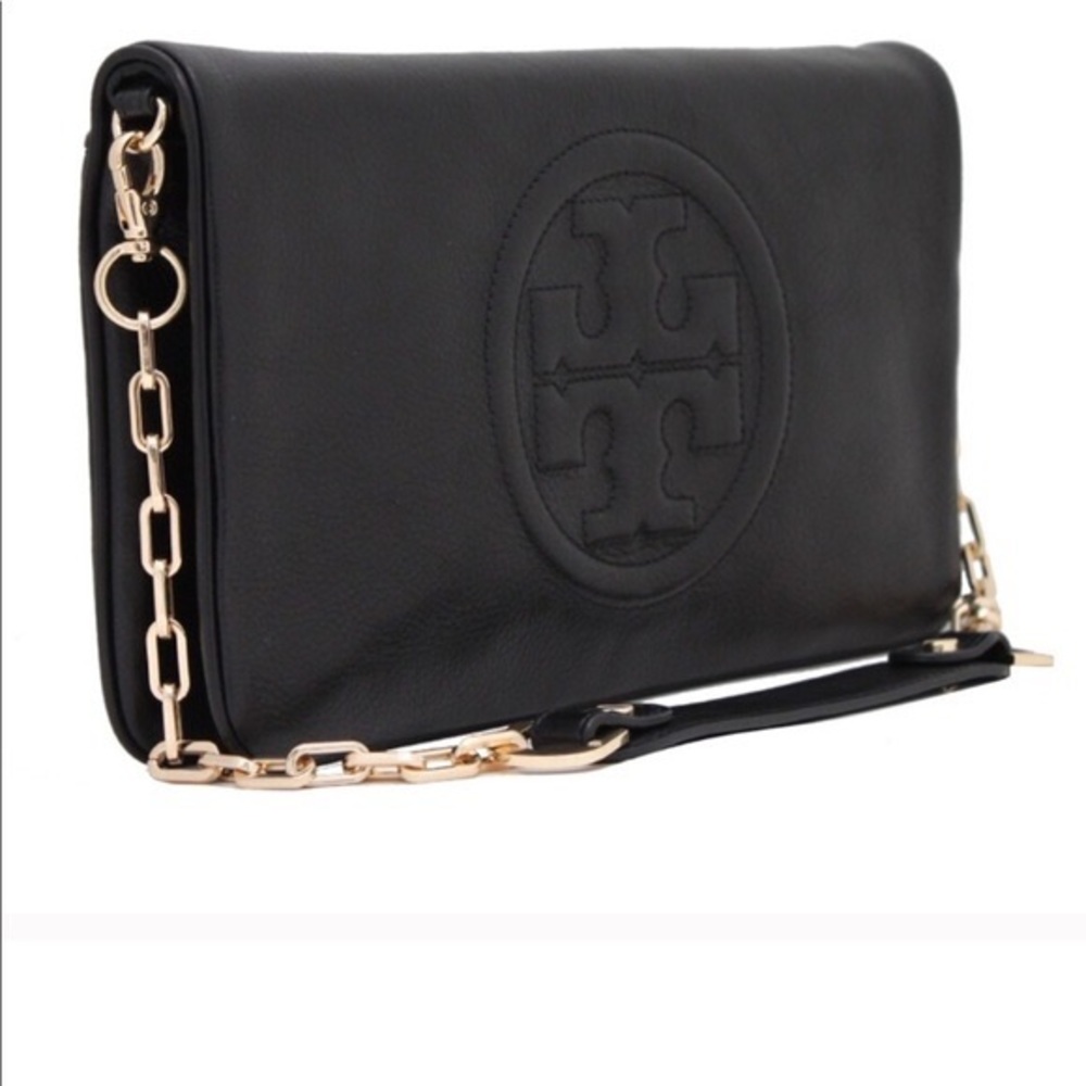 Authentic Tory Burch Bombe Reva Clutch